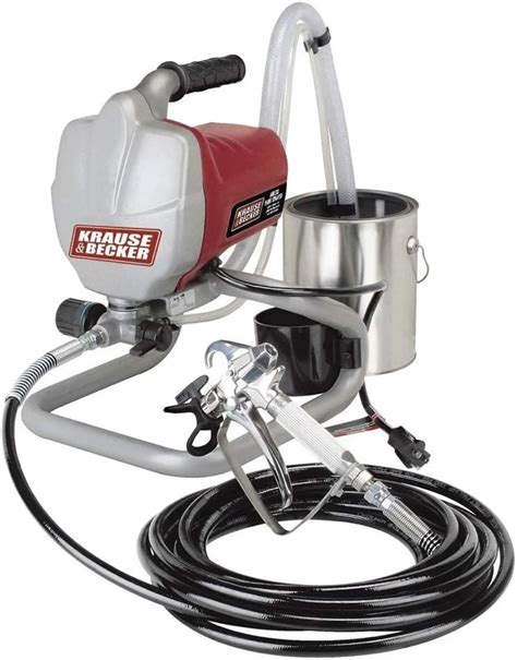 The best part of this wall painting spray gun is that it has a lock feature, which is helpful for. . Krause and becker airless paint sprayer
